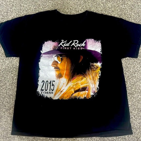 Kid Rock 2015 First Kiss Concert tee - Picture 1 of 4